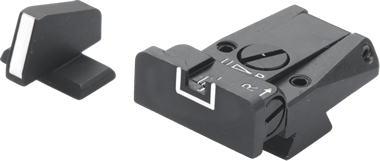 Browning Hi-Power organe de ochire reglabile | linii albe