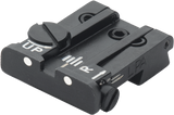 Browning Hi-Power [Sport Vigilante Mark III Practical HP40] cătare reglabilă | puncte albe