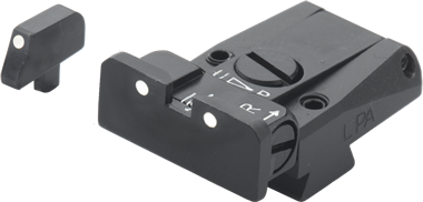 Colt Series 80 organe de ochire reglabile | puncte albe