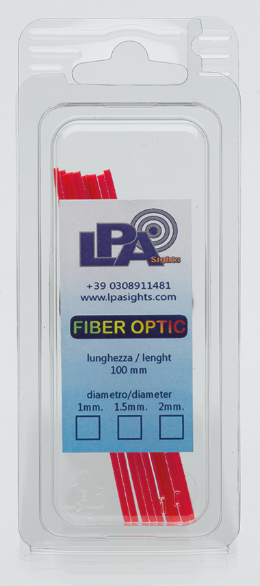 Tijă de înlocuire cu fibră optică | 1.0mm [roșu]