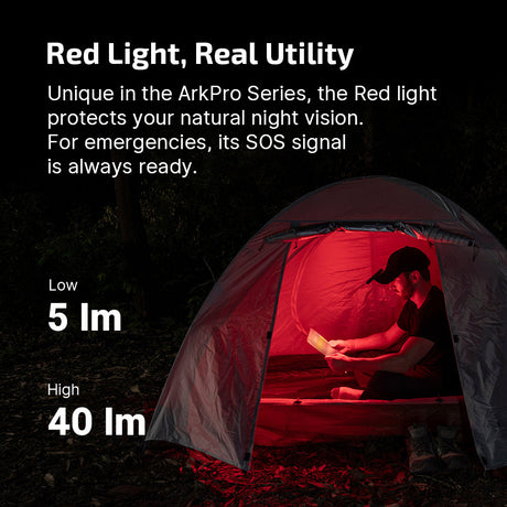 Olight ArkPro Lite | lanternă EDC plată 3-în-1 | 1.200 lm