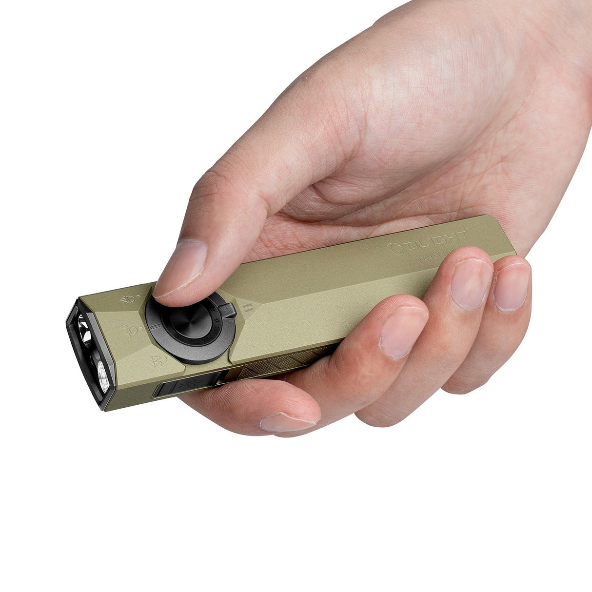 Olight ArkPro Ultra | lanternă EDC plată 4-în-1 | 1.700 lm - Olive Green