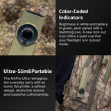 Olight ArkPro Ultra | lanternă EDC plată 4-în-1 | 1.700 lm - Olive Green