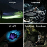 Olight ArkPro Ultra | lanternă EDC plată 4-în-1 | 1.700 lm - Olive Green