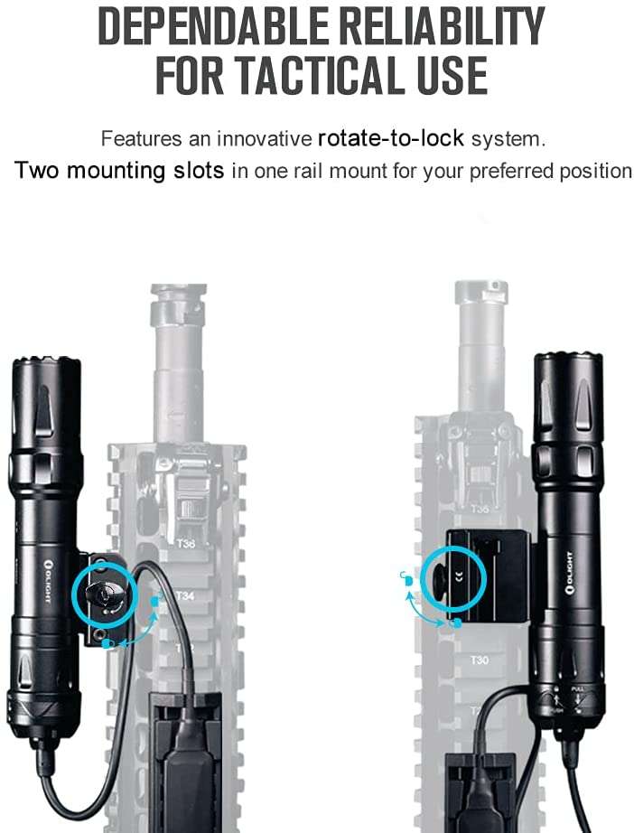 Olight Odin | lanternă pentru pușcă | 2.000 lm