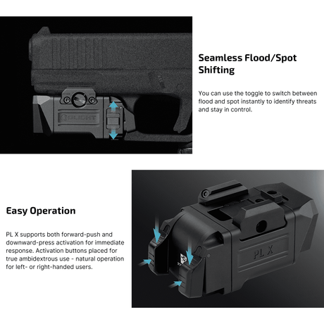 Olight PL X | lanternă pentru pistol | 1.200 lm
