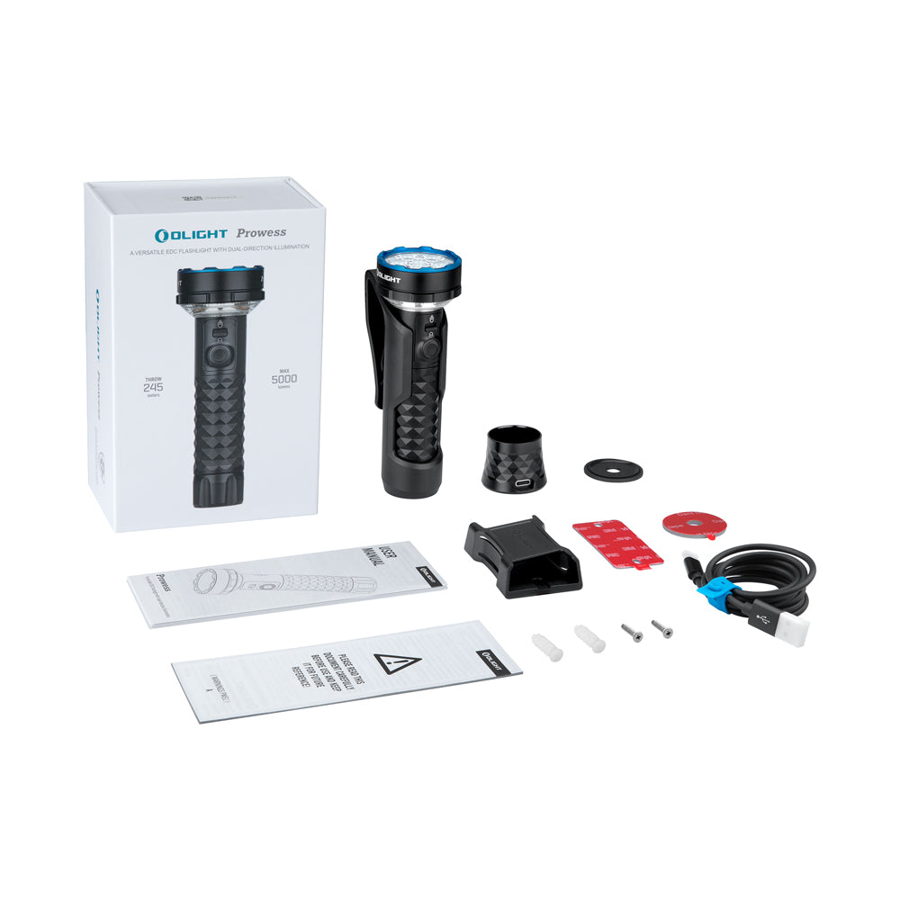Olight Prowess | lanternă cu iluminare bidirecțională | 5.000 lm