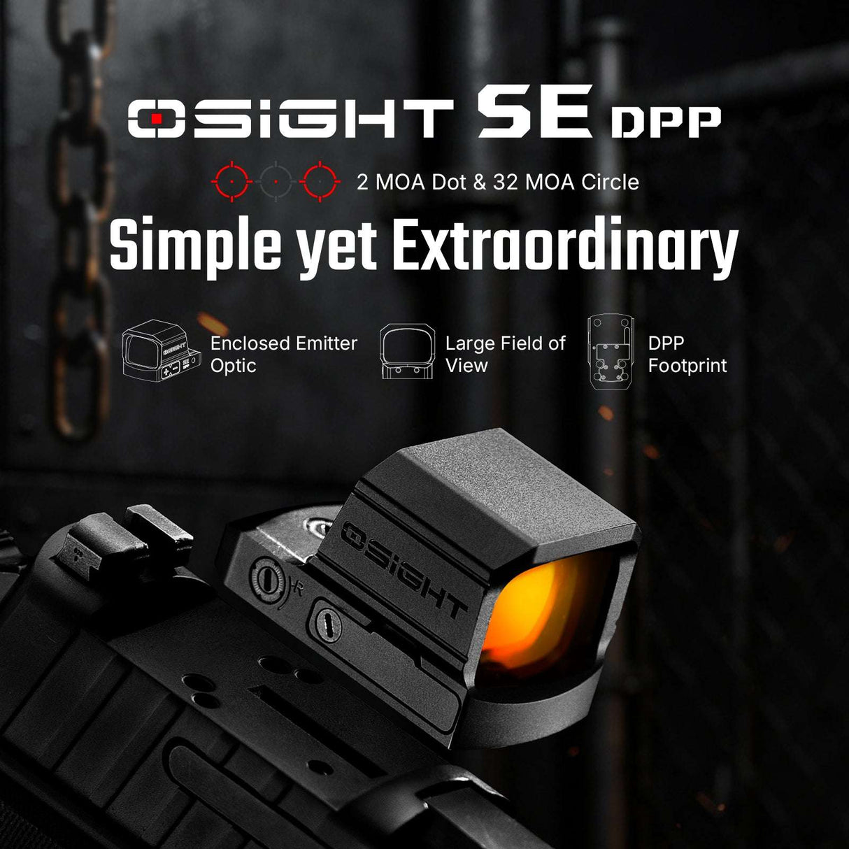 Osight SE DPP [roșu]