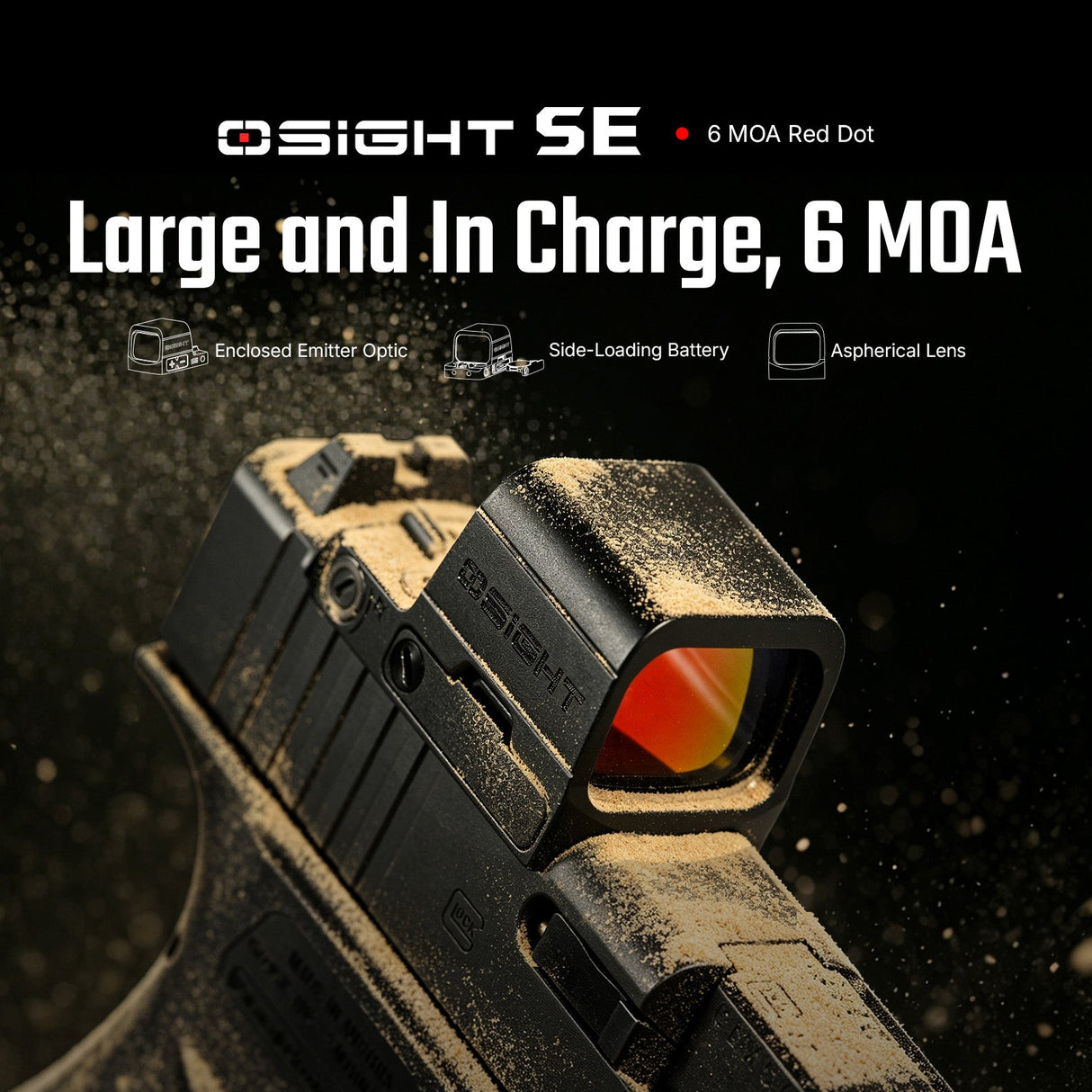 Osight SE [roșu] | 6 MOA