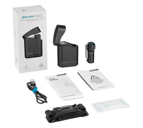 Olight Perun 3 Mini Premium | lanternă frontală reîncărcabilă | 1.250 lm