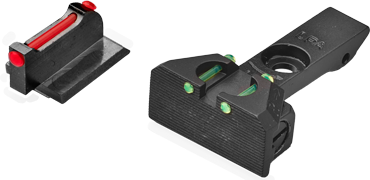 Ruger GP100 organe de ochire reglabile | fibră optică