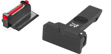 Ruger GP100 organe de ochire reglabile | fibră optică