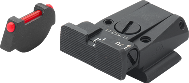 Ruger P85 & P89 organe de ochire reglabile | fibră optică