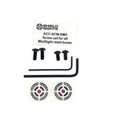 Șuruburi pentru mini organe de ochire Shield | 4 buc