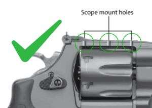 Smith & Wesson revolver [686 629 19 66 586 & other] organe de ochire reglabile | fibră optică