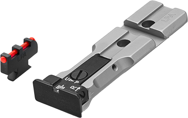 Smith & Wesson revolver [686 629 19 66 586 & other] organe de ochire reglabile pregătite pentru colimator | fibră optică