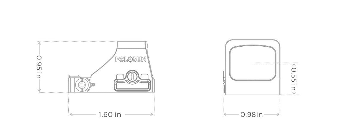 Holosun 407K X2 GR Holosun